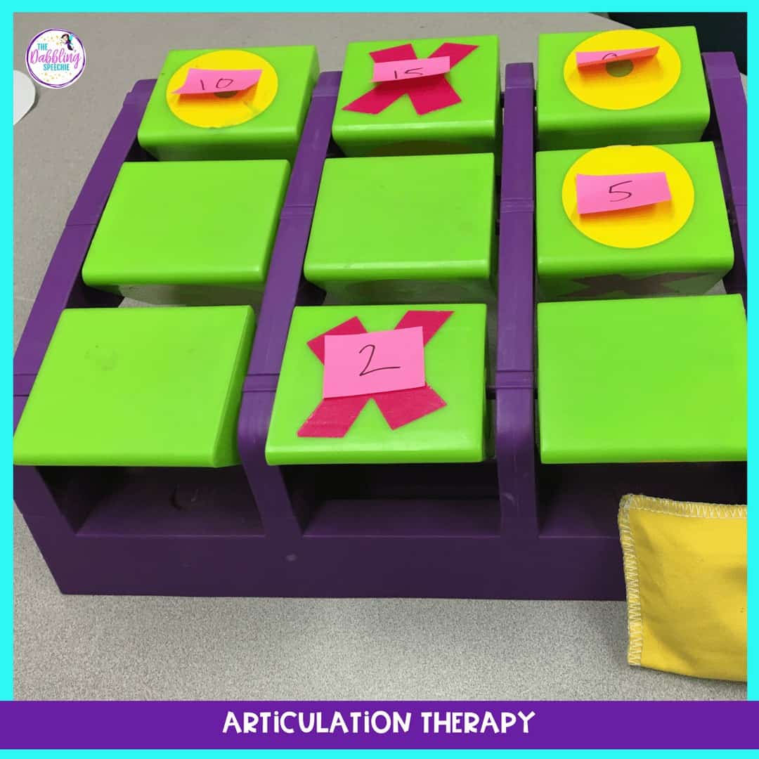 use the toss across game in speech therapy to adapt goals for students!